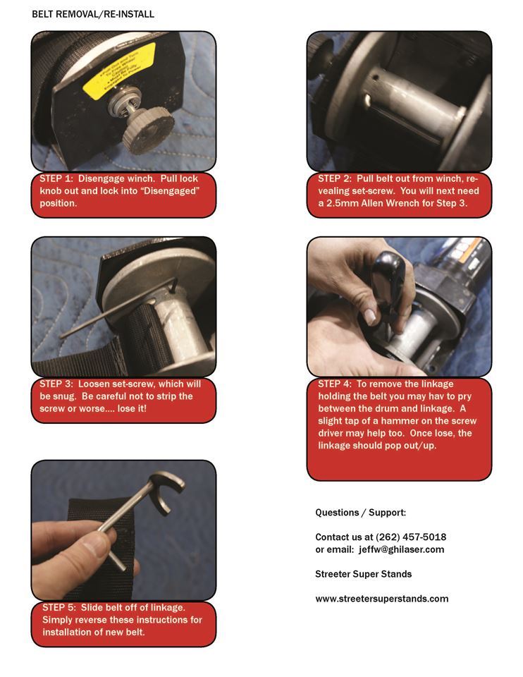 Super Lift Replacement Belt