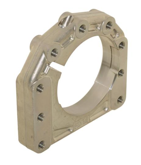 Axle's forged AL misaligned support 10 mm 40 - 50 mm 3 position - left Part#0048.KDEBCSX