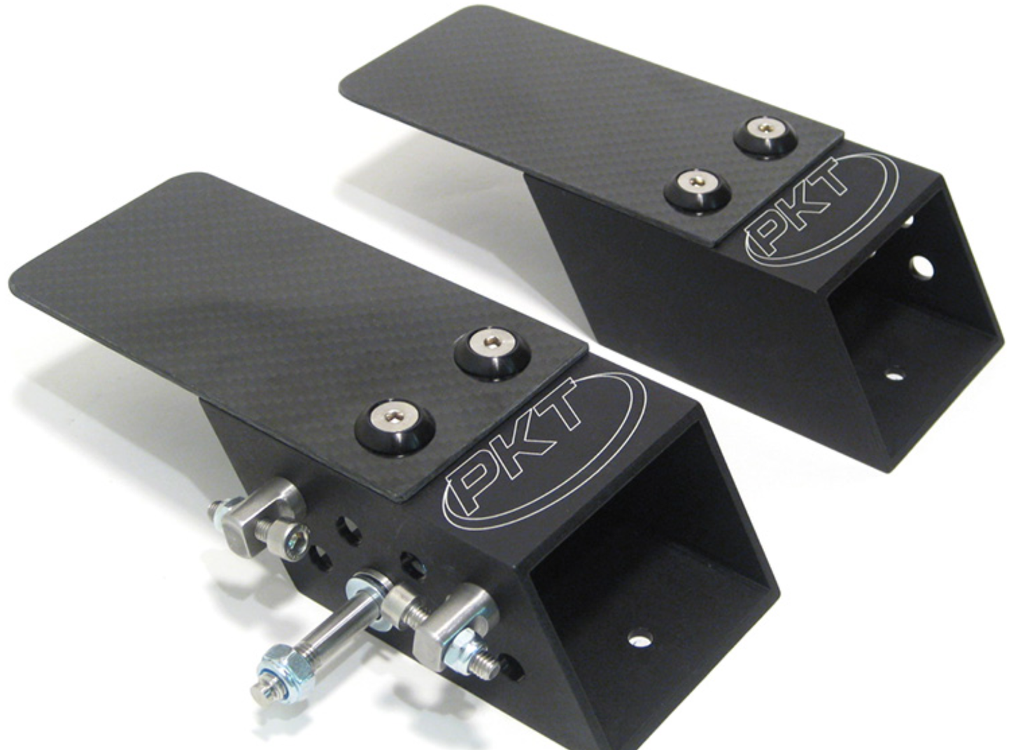 PKT 2" CF Pedal Risers w/Pedal Pins