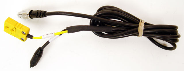 Mychron 4, 5 2T Patch Cable, One Black, One Yellow End
