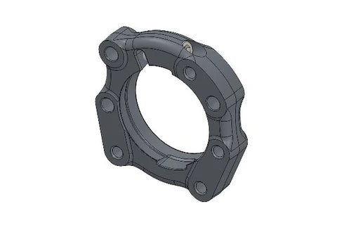 Forged Aluminum Bearing Flange - 30MM