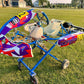 Used-1 race weekend- 2023 OTK EOS full size chassis w/ OTK Pedal Riser, Tillet XS Seat