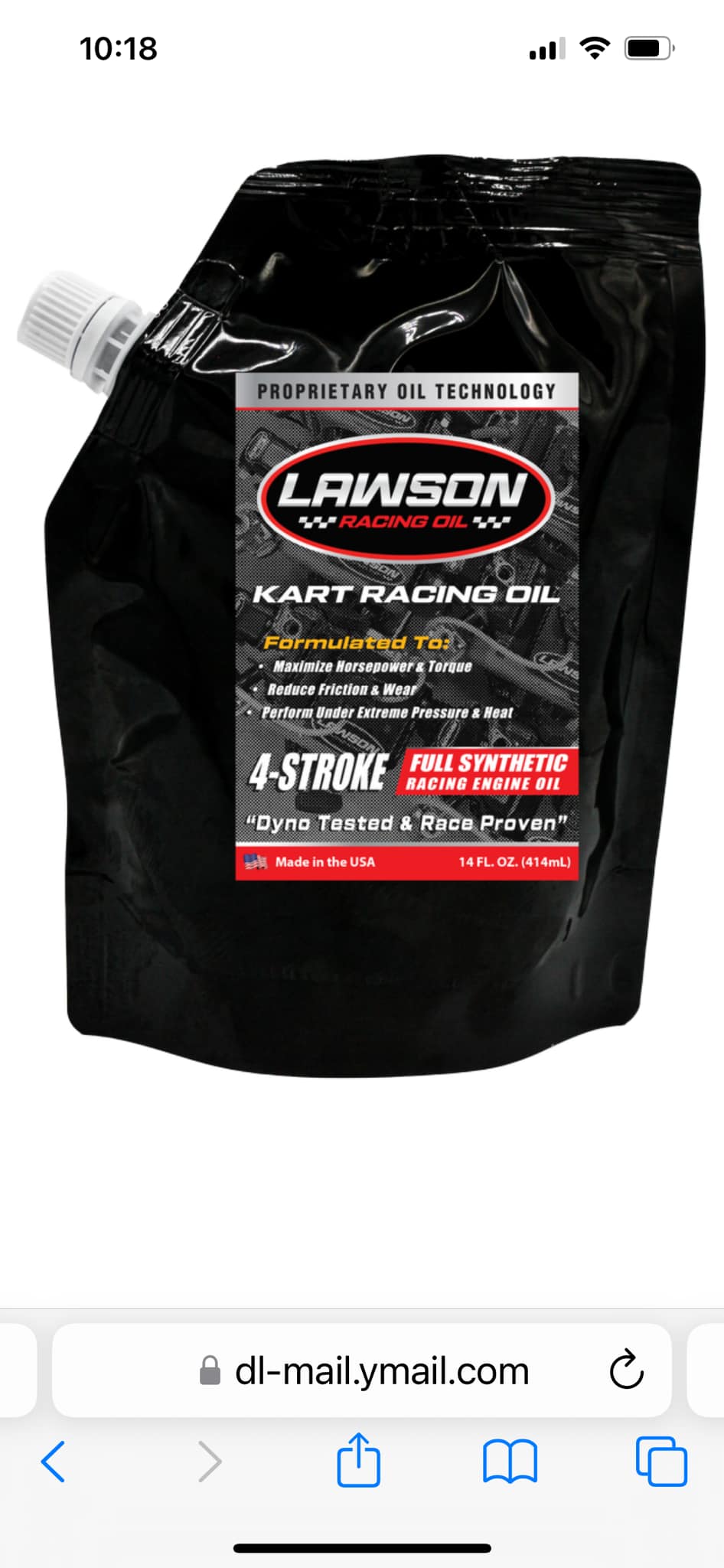 Lawson Racing Oil