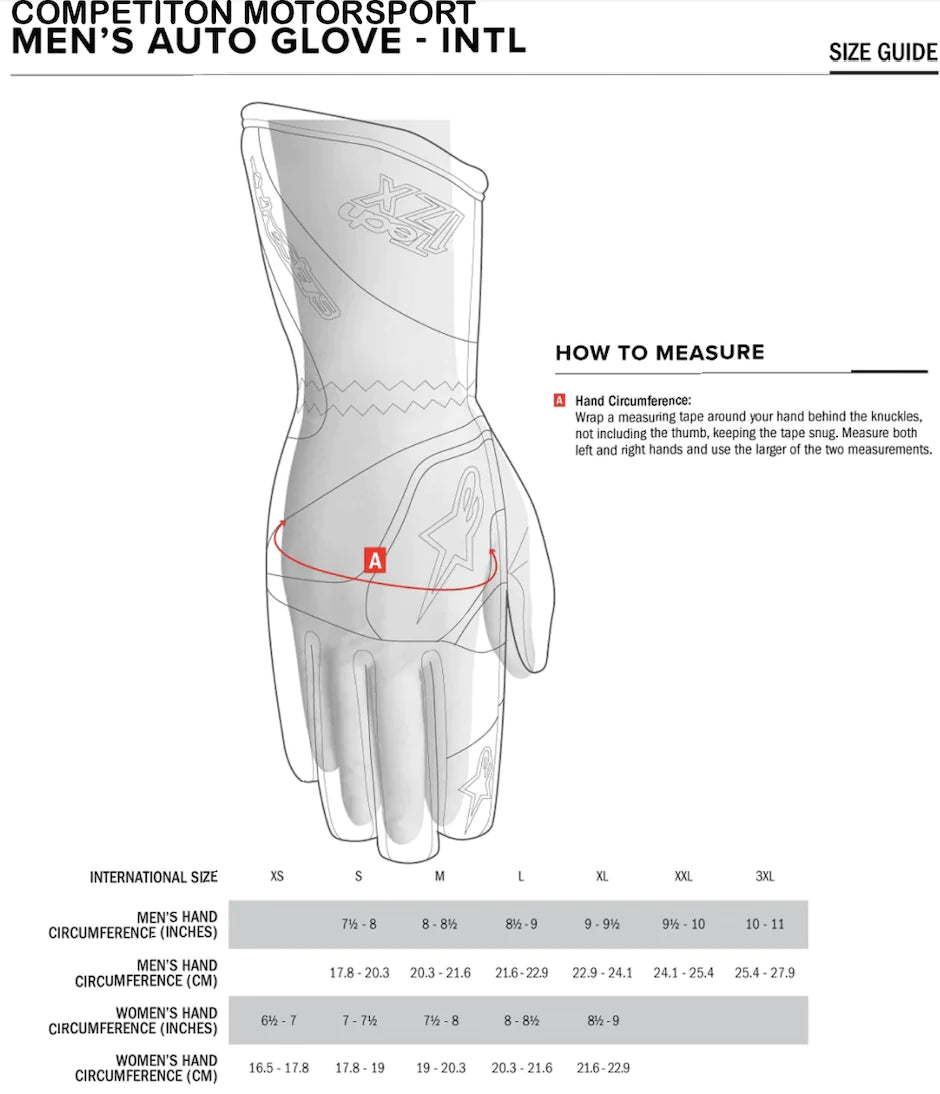 Alpinestars Tech-1 K Race v2 Corporate Karting Gloves