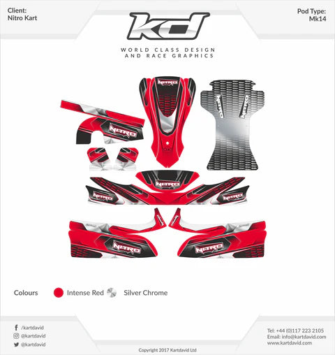 Nitro Racing Sticker Nitro Bodywork – CRP RACING LLC