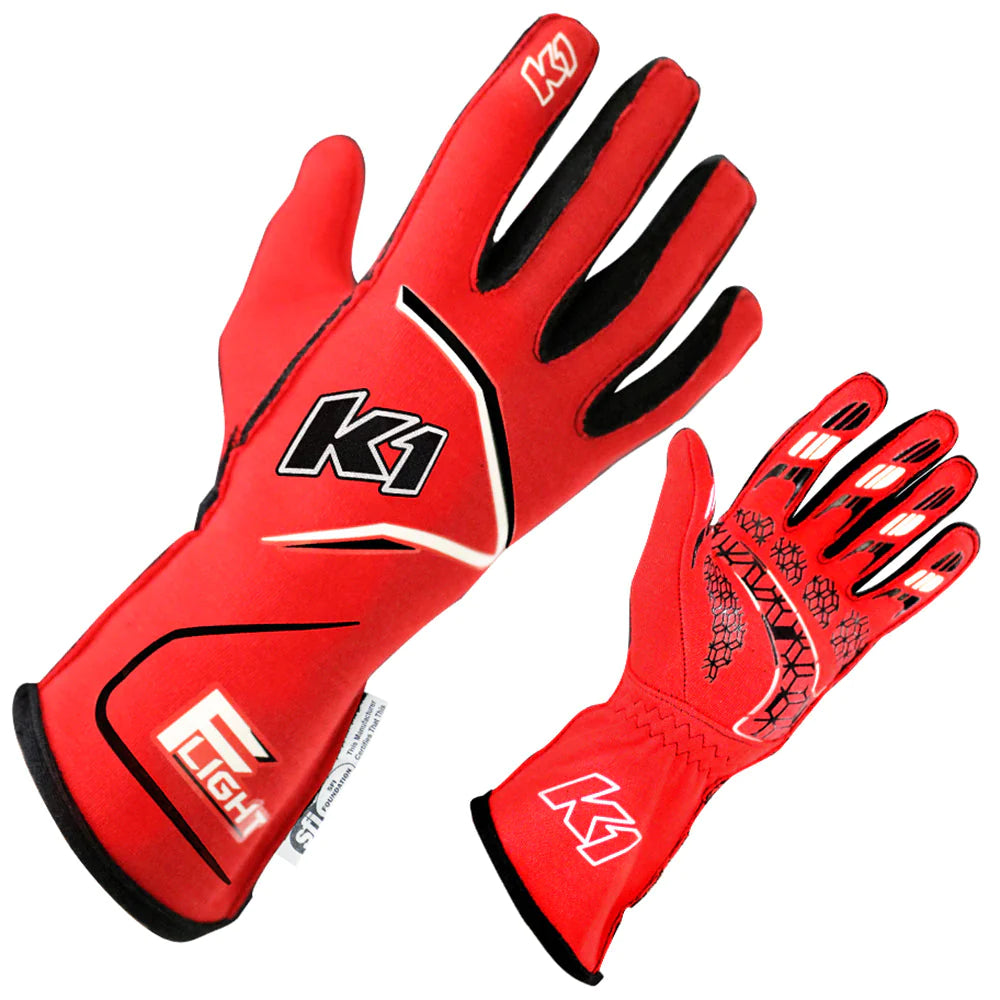 K1 Flight Nomex Racing Gloves