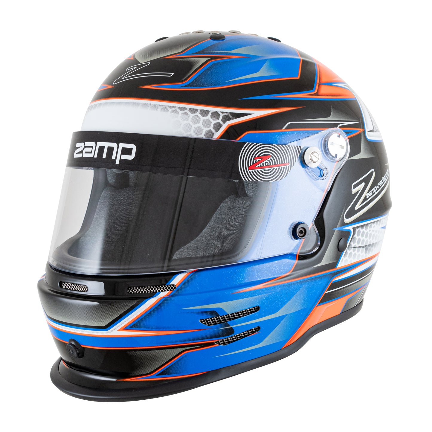 ZAMP RZ-42Y Youth Orange/Blue Graphic