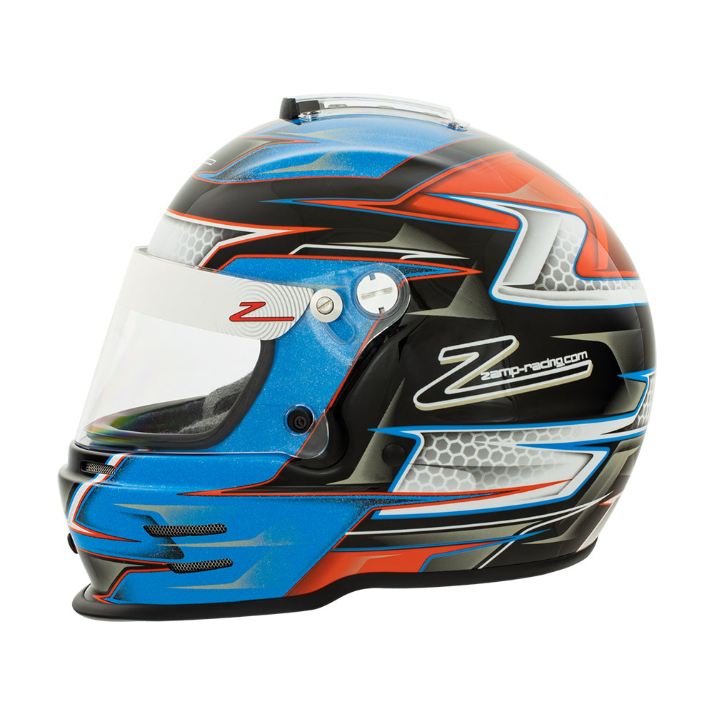 ZAMP RZ-42Y Youth Orange/Blue Graphic