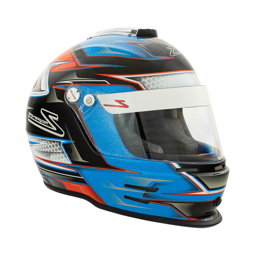 ZAMP RZ-42Y Youth Orange/Blue Graphic