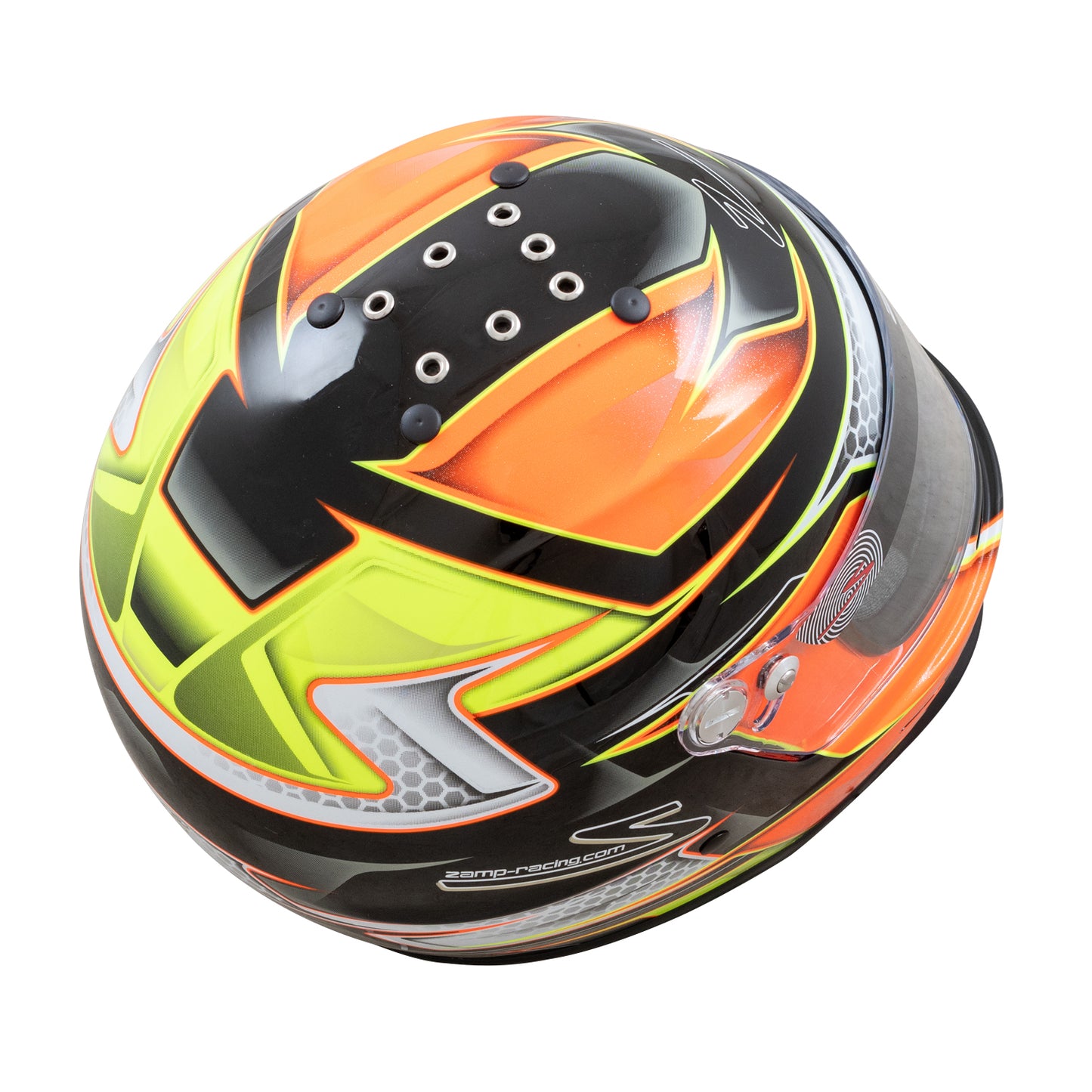 ZAMP RZ-42Y Youth Orange/Yellow Graphic