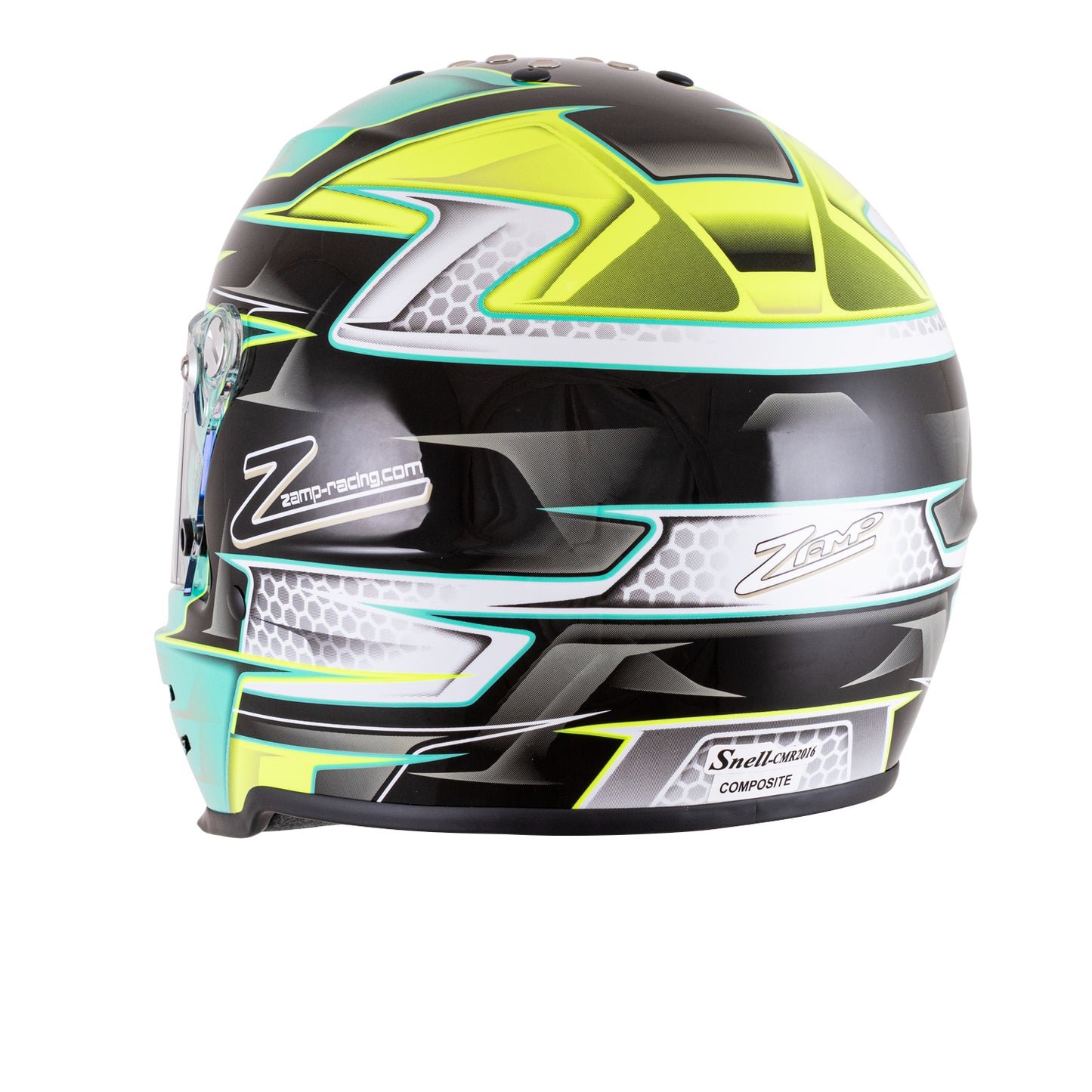 ZAMP RZ-42Y Helmet Youth Green/Silver Graphic