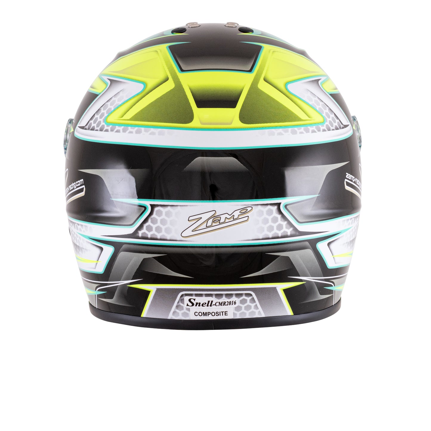 ZAMP RZ-42Y Helmet Youth Green/Silver Graphic