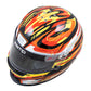 ZAMP RZ-42Y Helmet Youth Blk/Red/Org Graphic