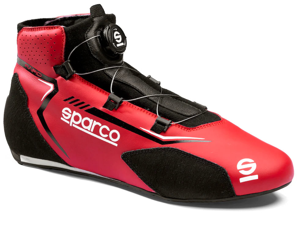 Sparco Rapid Racing Shoes | Rotor & Lace Closure