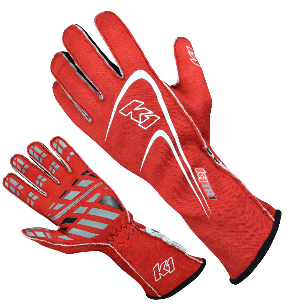 K1 Track 1 Youth Nomex Racing Gloves