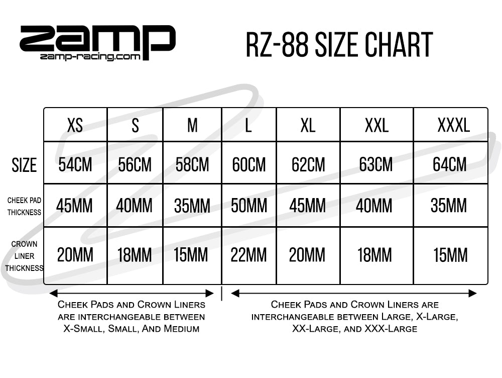 ZAMP RZ-88C Gloss Carbon