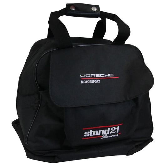 Stand21 Porsche Motorsport Helmet & HNR Bag