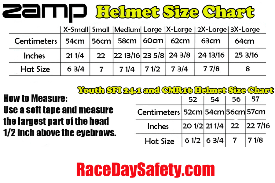 Zamp ZR-27 Auto Racing Graphic Helmet-Gloss Black/Yellow/Orange
