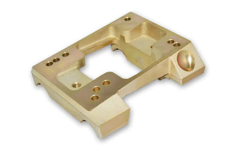 NITRO MAGNESIUM INCLINED ENGINE MOUNT FOR 28MM TUBE - WITH HOLES