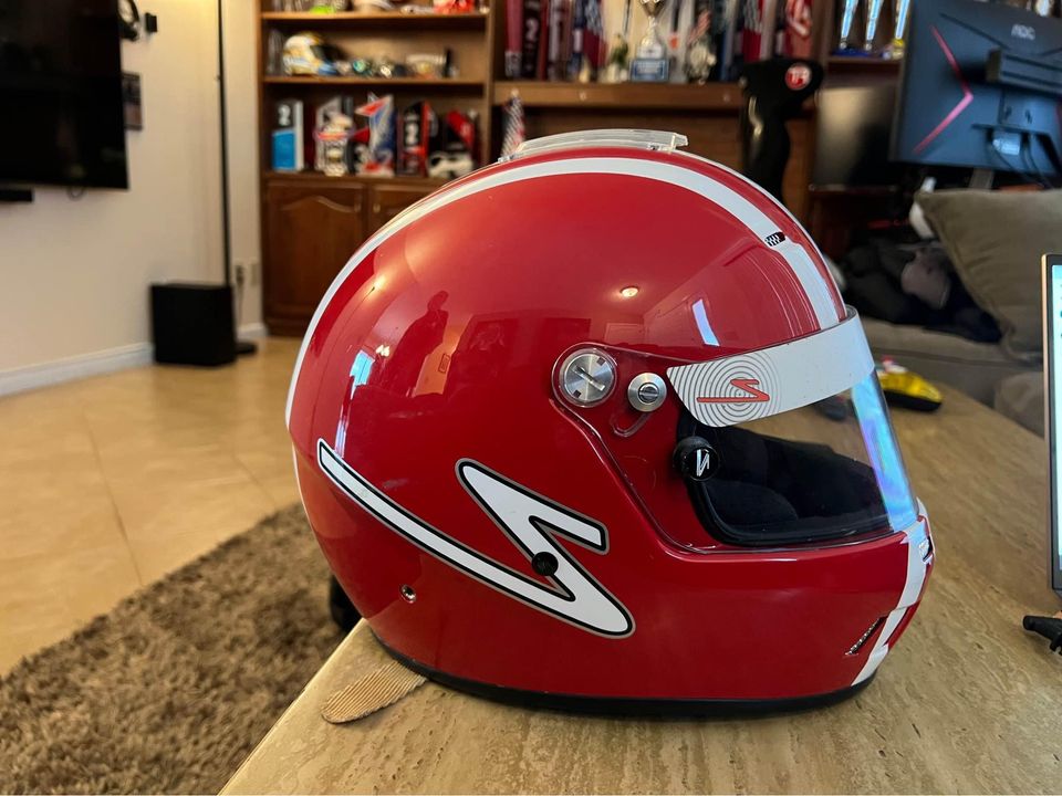 Like New Zamp RZ-58 USA Helmet Size Small