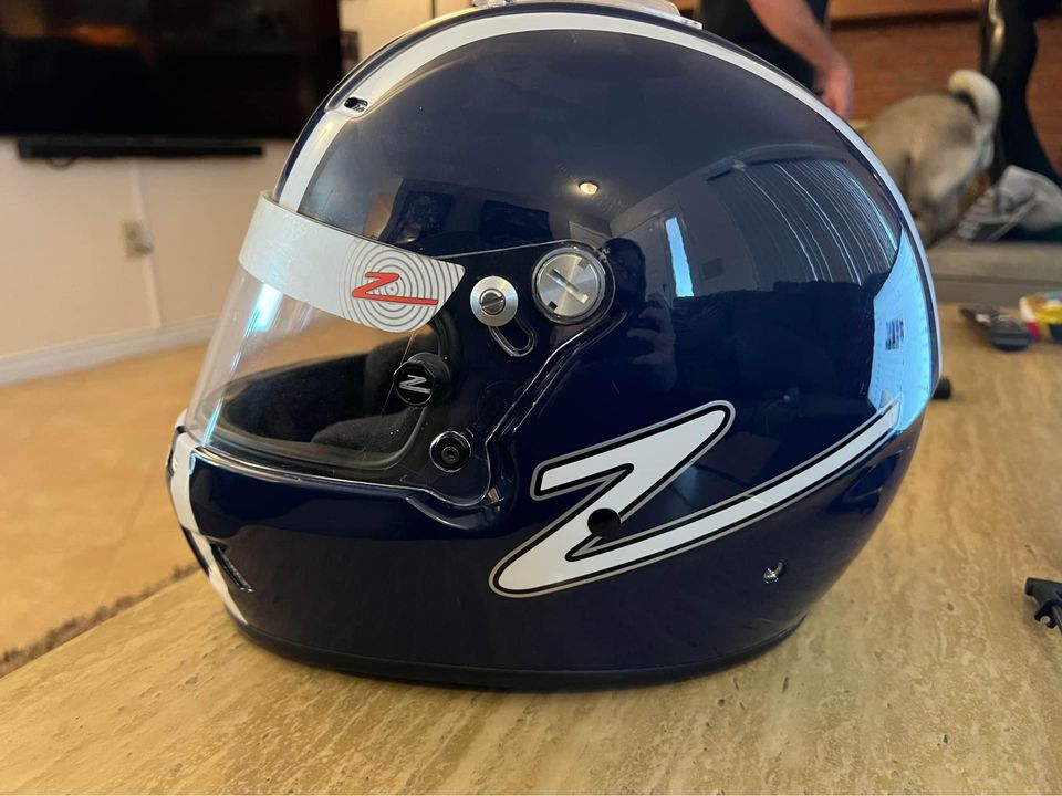 Like New Zamp RZ-58 USA Helmet Size Small