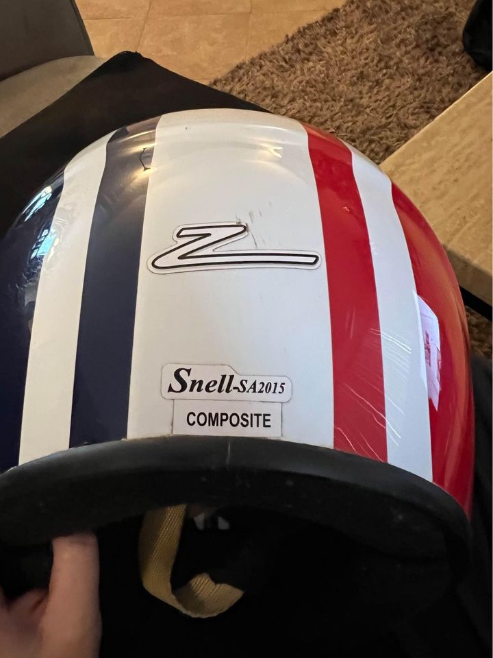 Like New Zamp RZ-58 USA Helmet Size Small
