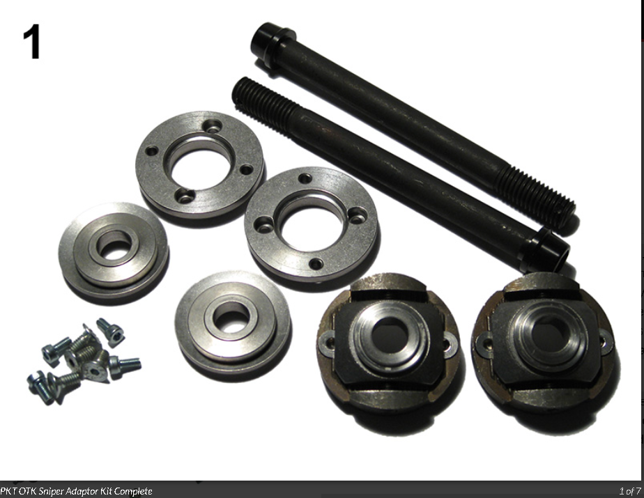 Pkt Kit PKT OTK Sniper Adaptor Kit Complete – CRP RACING LLC